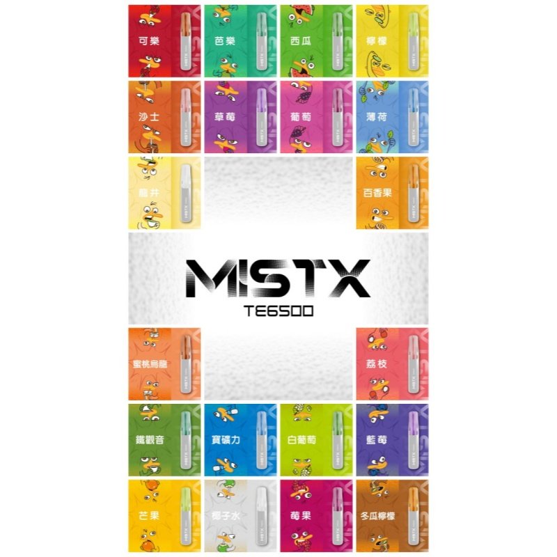 MIST X 鴨嘴獸6500口拋棄式電子煙#台灣現貨#:圖片 2