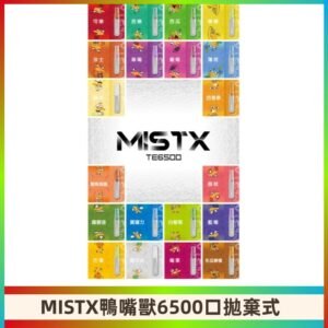MIST X 鴨嘴獸6500口拋棄式電子煙#台灣現貨#
