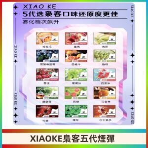 梟客五代煙彈|XIAOKE可替換式電子煙|通用Relx6代|ILIA五代主機